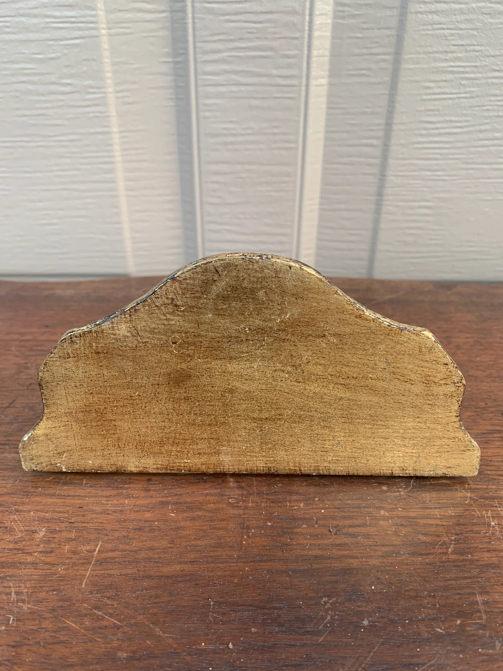 Vintage Italian Giltwood Wall Sconce Shelf - 6