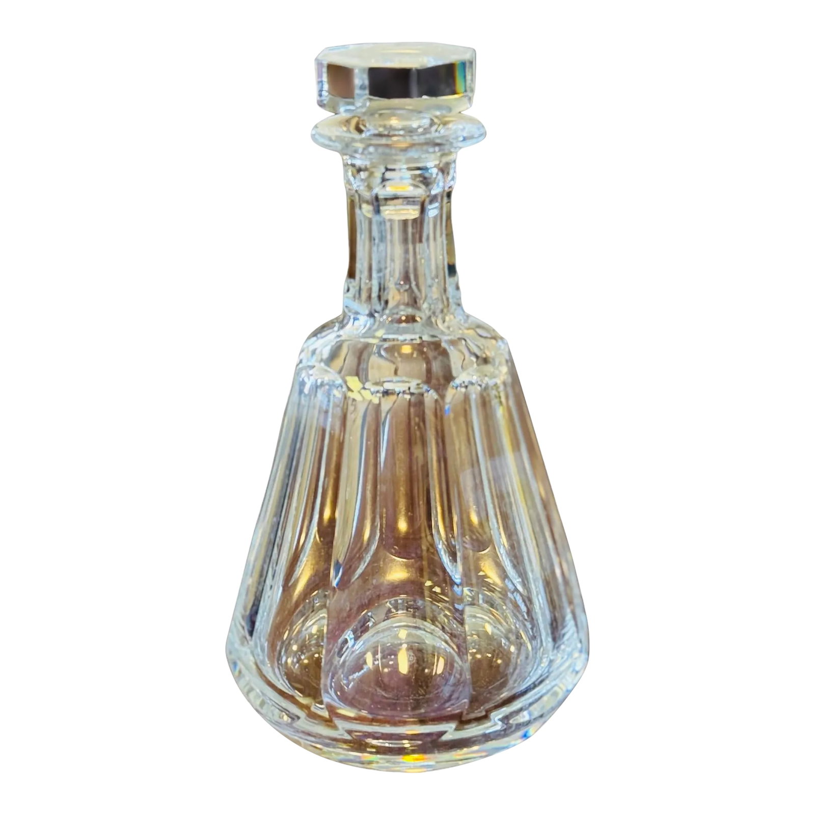Vintage Baccarat French Crystal Decanter - Tallyrand Pattern/Cut Stopper (1 of 6)