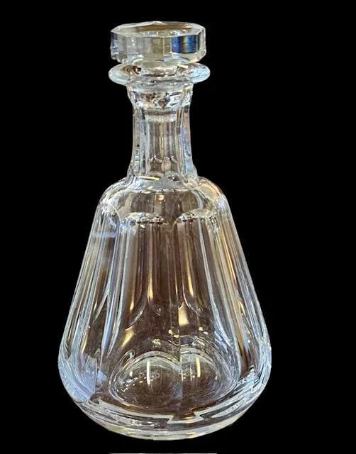 Vintage Baccarat French Crystal Decanter - Tallyrand Pattern/Cut Stopper - 2