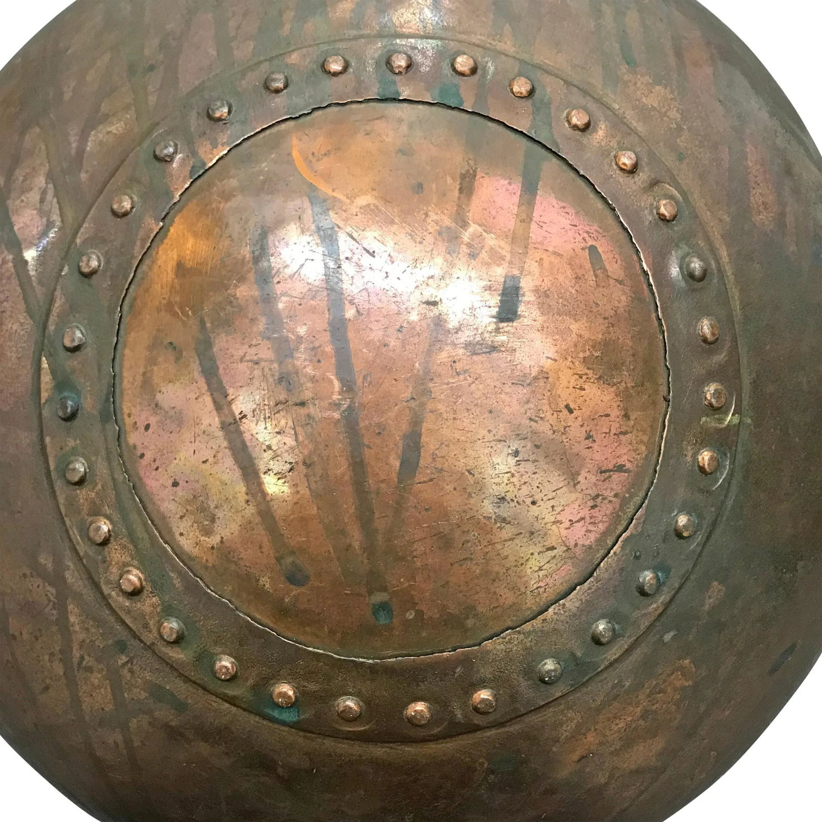 18th Century French Riveted Copper Confectioner's Pot. - 10