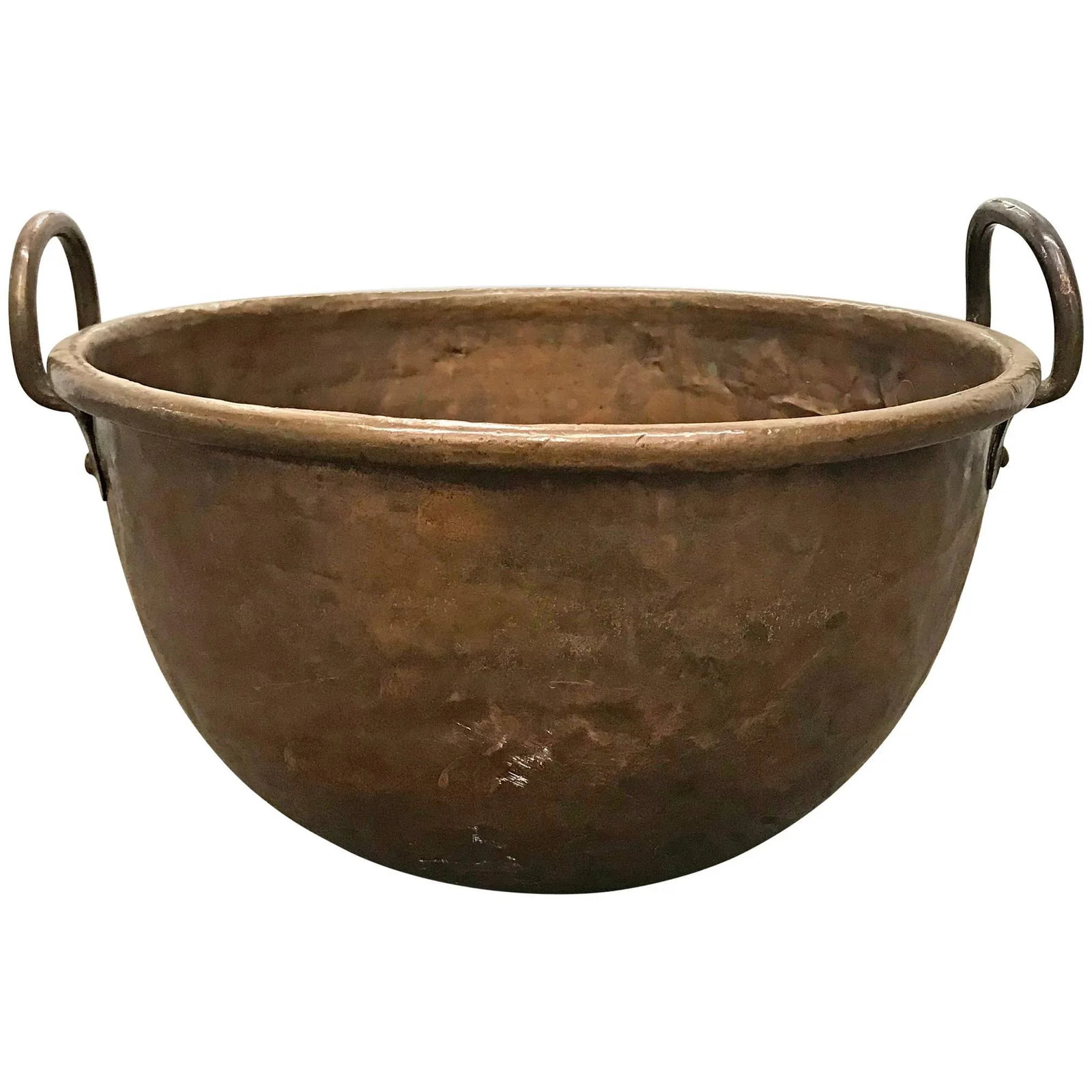 18th Century French Riveted Copper Confectioner's Pot. - 11