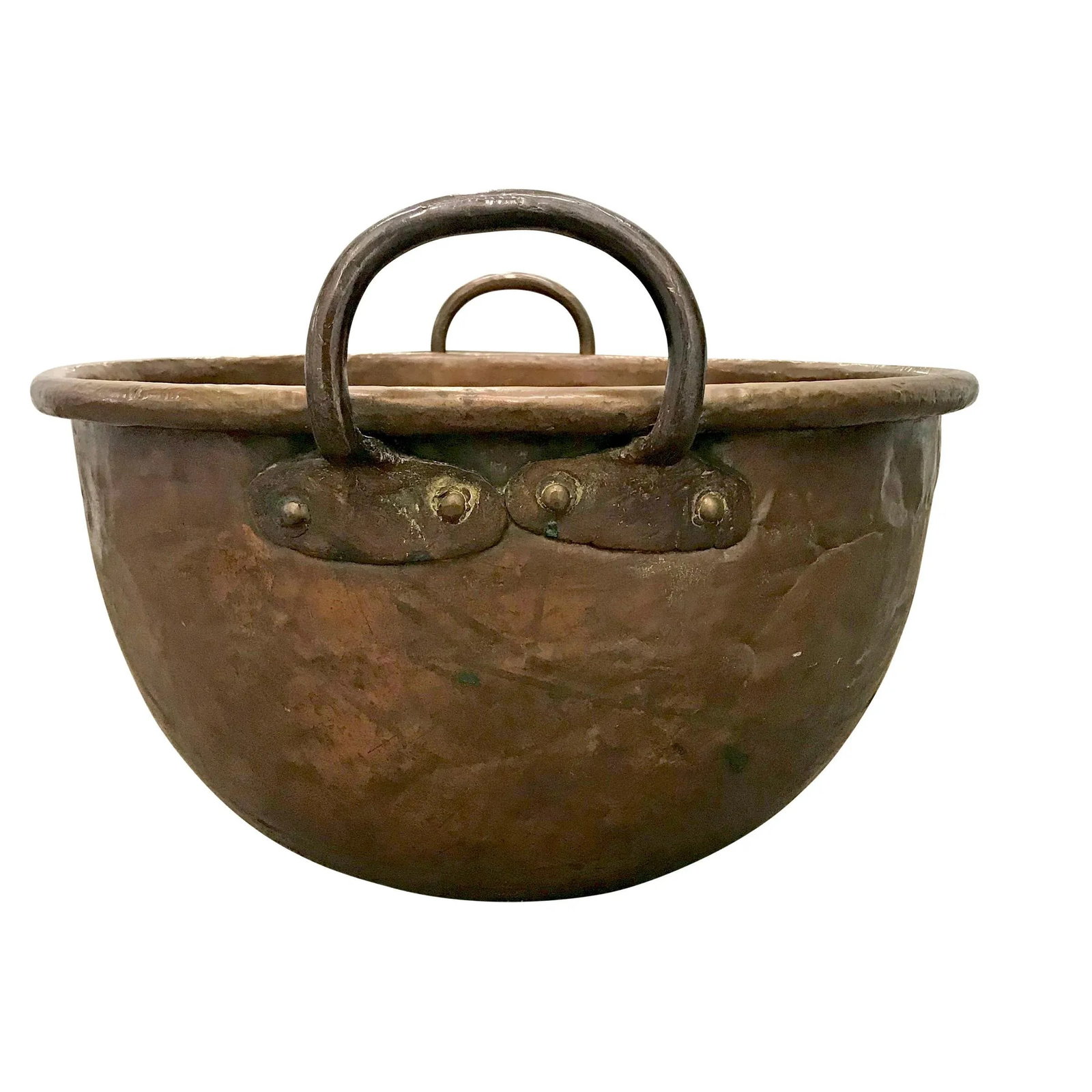 18th Century French Riveted Copper Confectioner's Pot. - 3