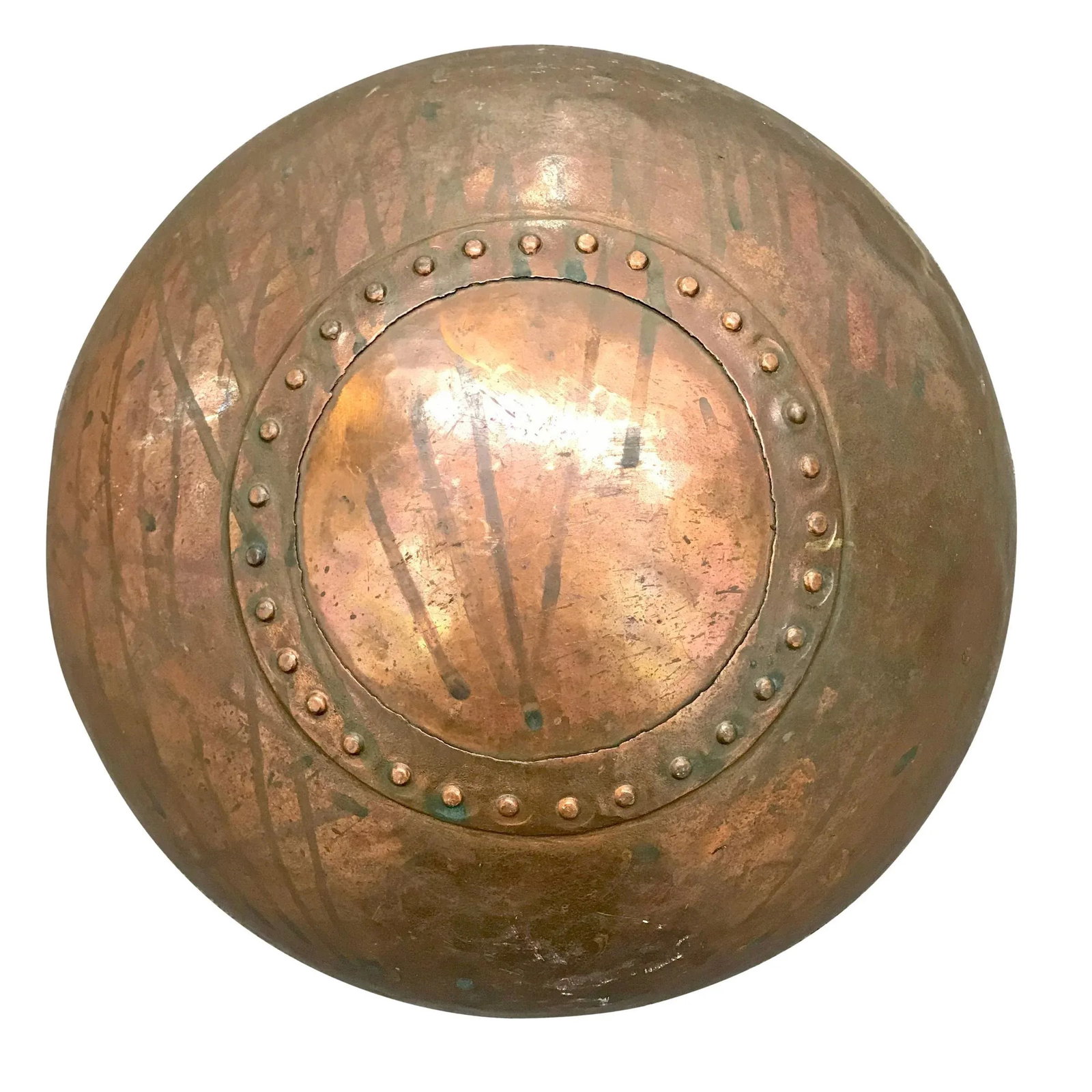 18th Century French Riveted Copper Confectioner's Pot. - 9