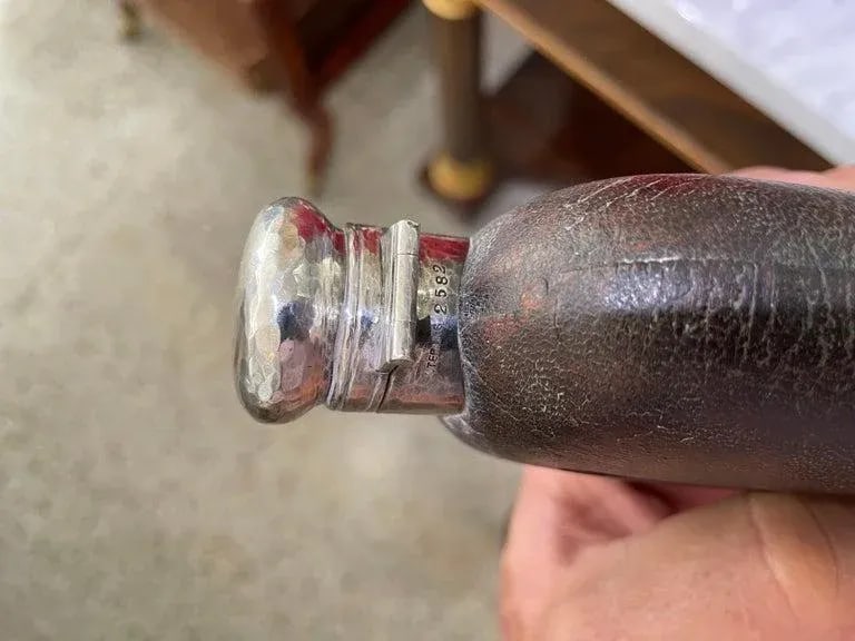 1920s Art Deco Flask - 11