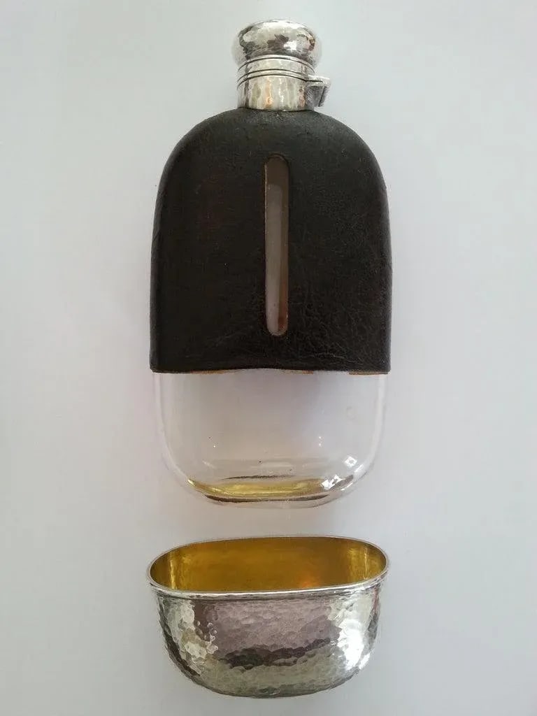 1920s Art Deco Flask - 3