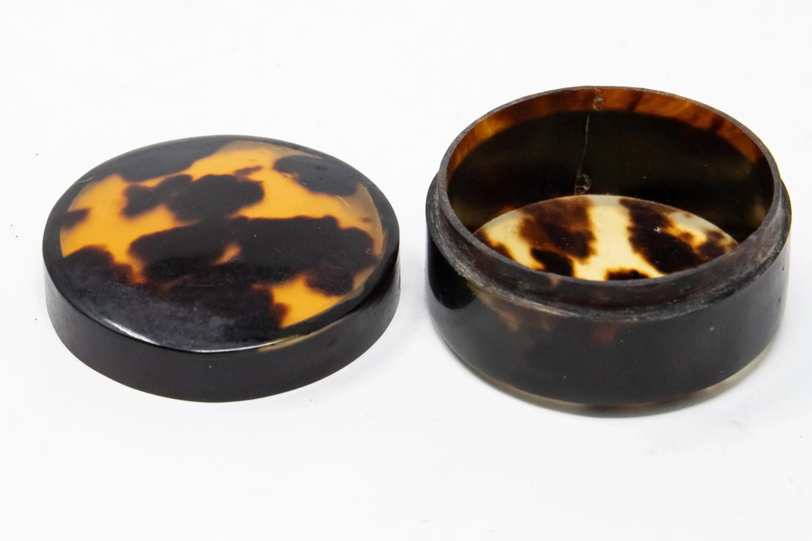 Vintage Leopard Print Pill Box - 4