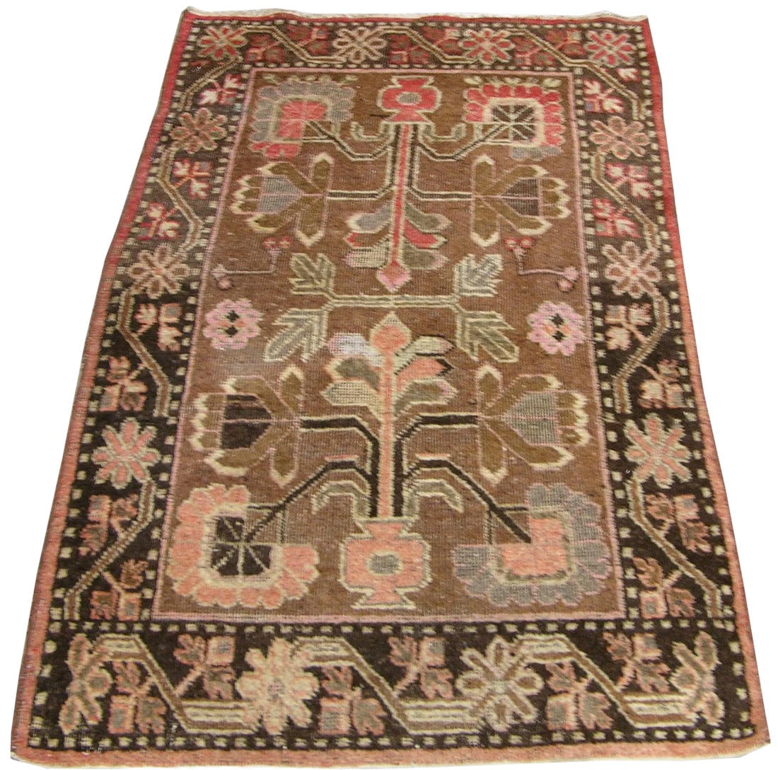 Early-19th Century Authentic Uzbek Samarkand Rug 4'8'' X 2'9'': Ca.1900 Authentic Samarkand Rug 4'8'' x 2'9'', Tribal and Traditional, Wool on cotton foundation Condition: Alterations: Original Condition Unaltered Imperfections: Some Imperfections Condition Notes: