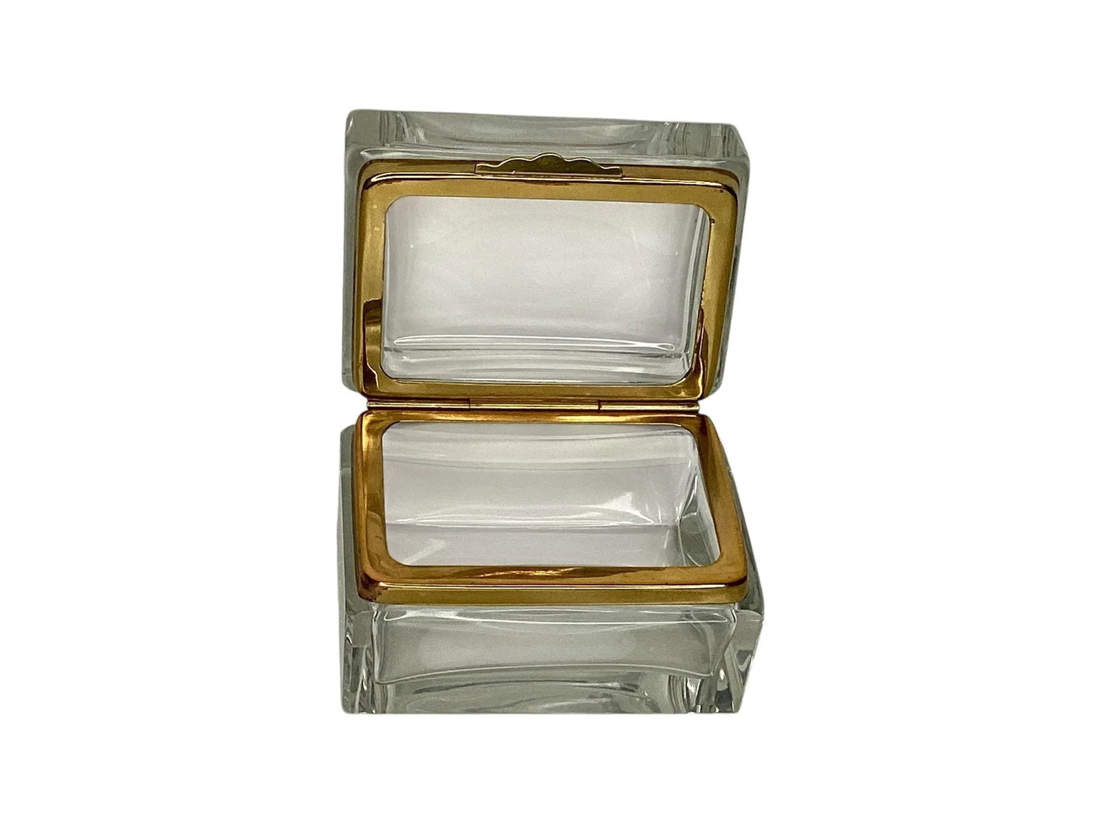 Clear Murano Glass Box - 2