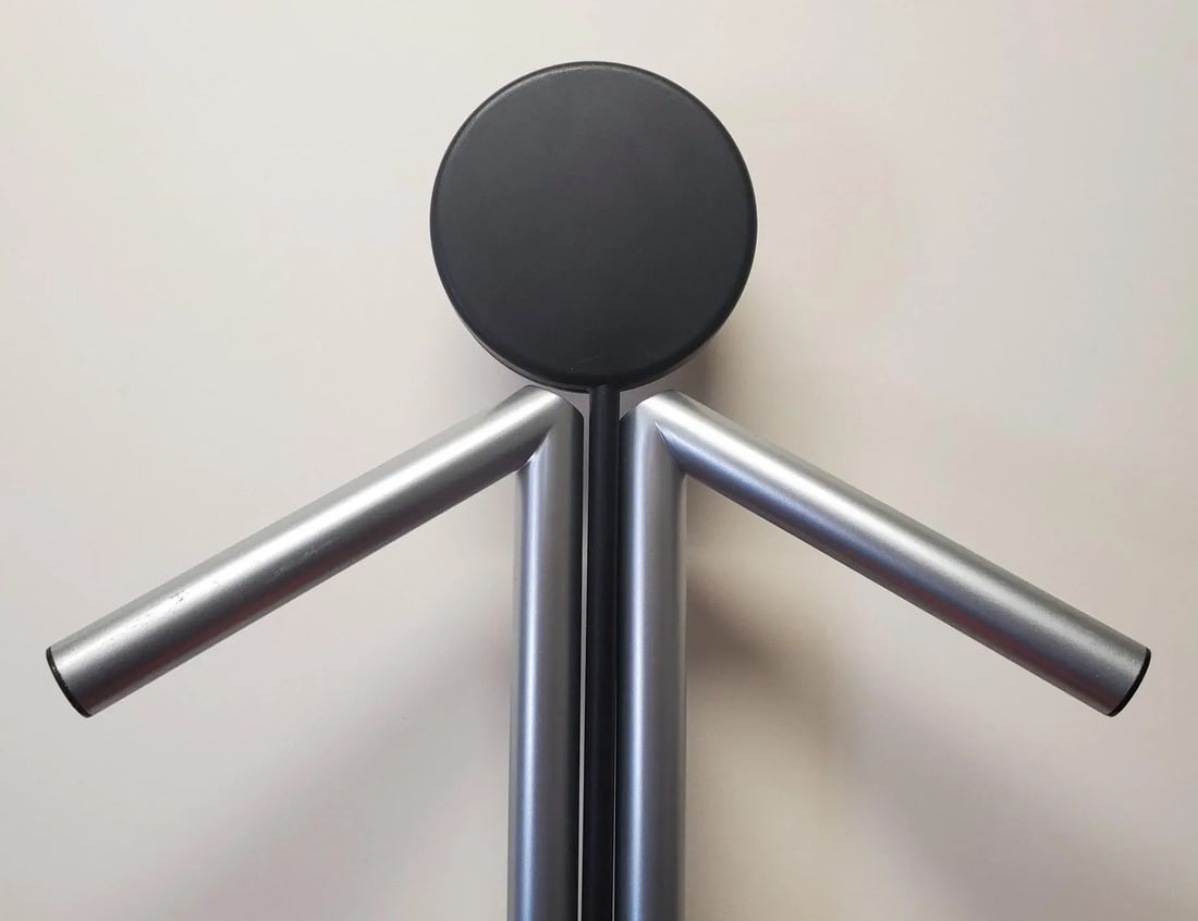 1980s Modern Standing Adjustable Hat and Coat Rack - 2