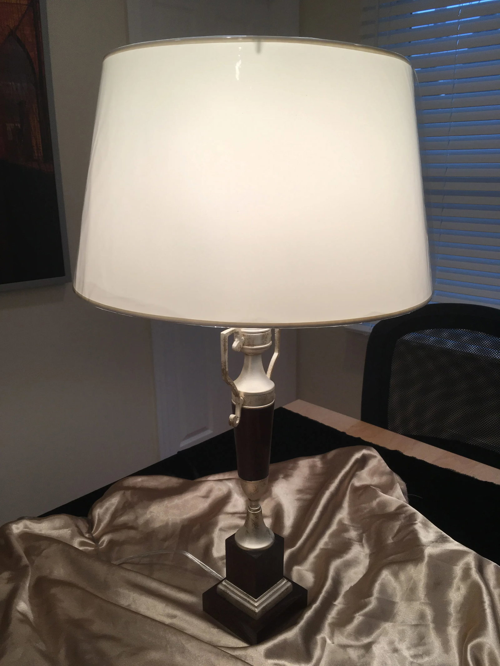 Wood & Metal Table Lamp - 2