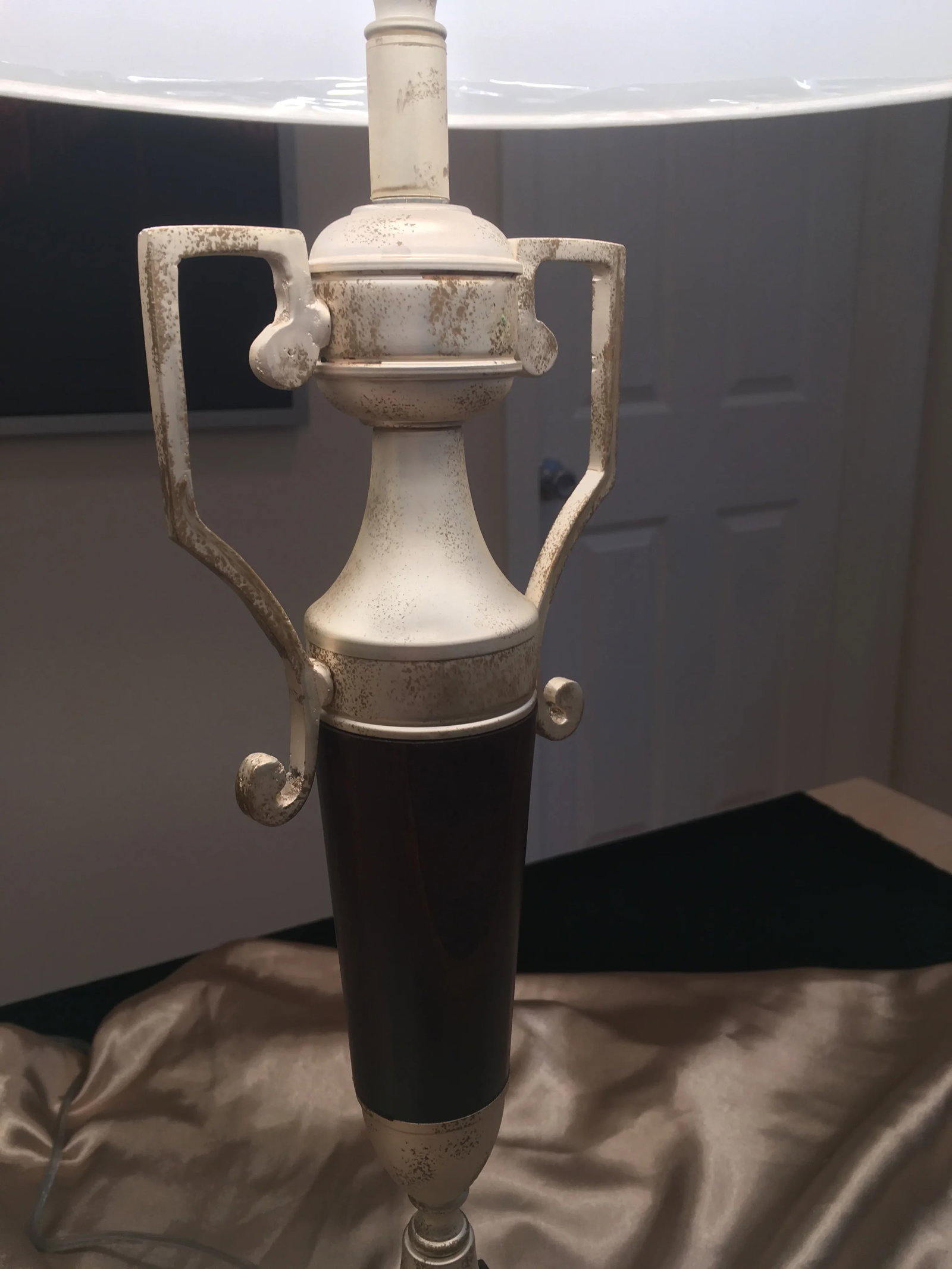 Wood & Metal Table Lamp - 3
