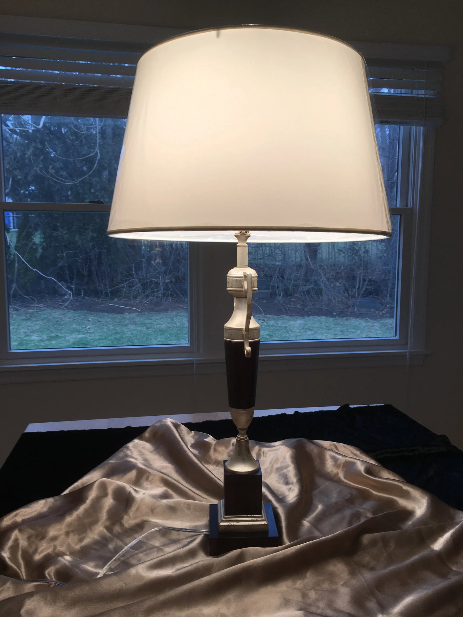 Wood & Metal Table Lamp - 6