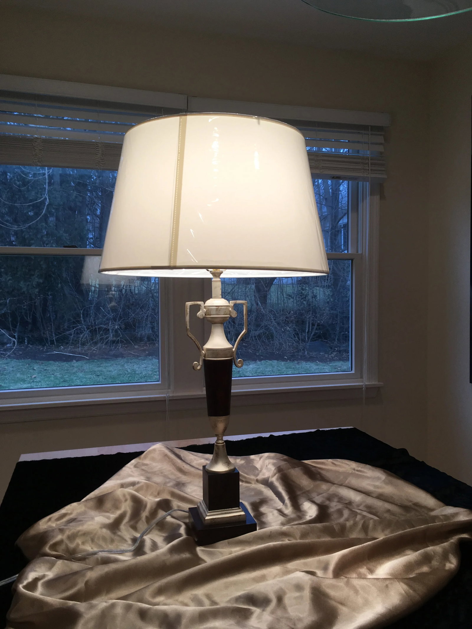 Wood & Metal Table Lamp - 7