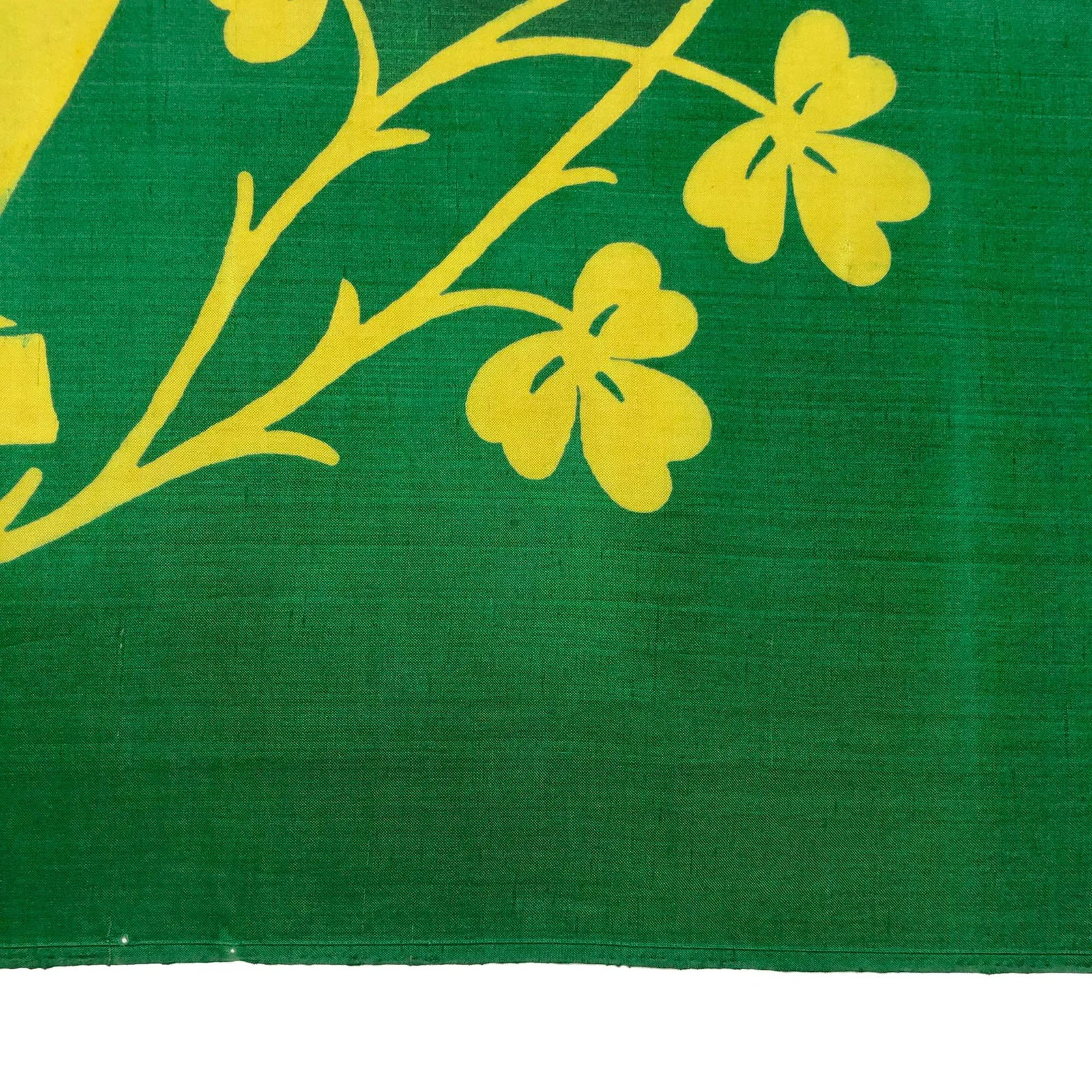 Antique Silk Parade Flag of Ireland (Erin Go Bragh) - 4