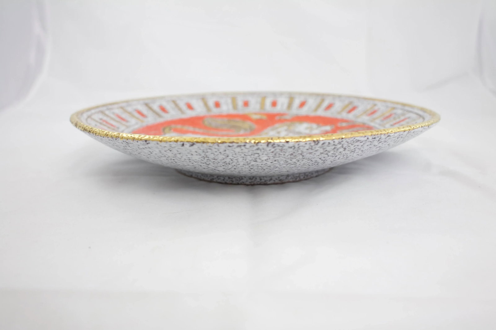 Mid-Century Italian Sgrafitto Lion Bowl - 3