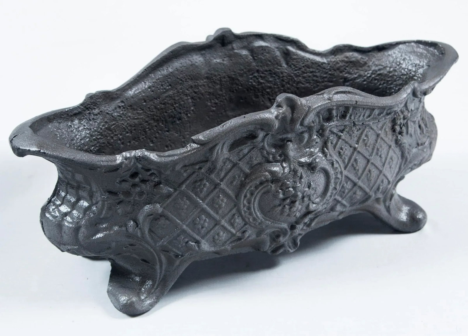 Pair of Cast Iron Footed Planters, Circa 1900 - 4