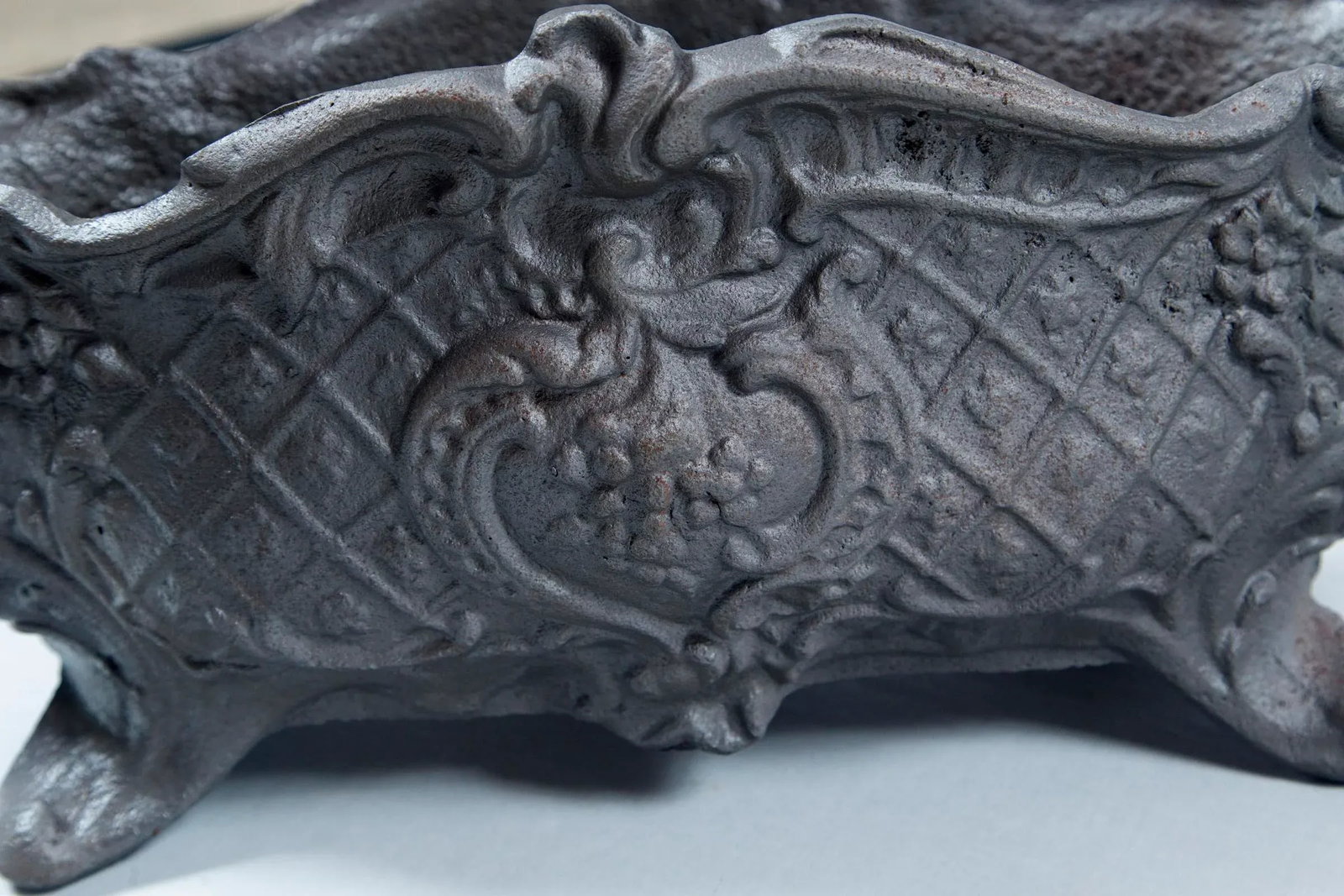 Pair of Cast Iron Footed Planters, Circa 1900 - 7