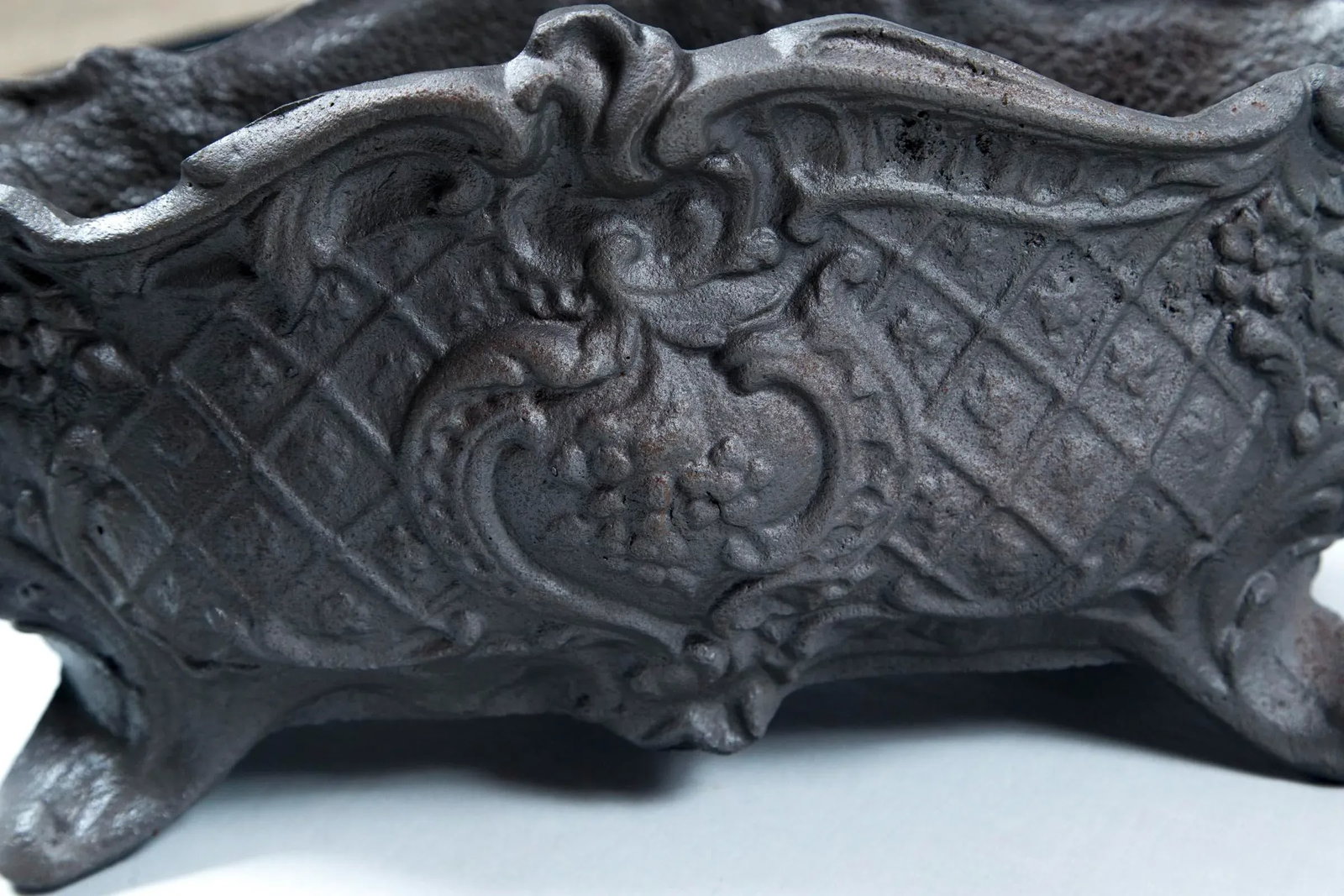 Pair of Cast Iron Footed Planters, Circa 1900 - 8