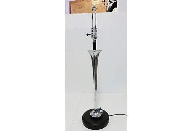 Silver Trumpet Table Lamp - 5