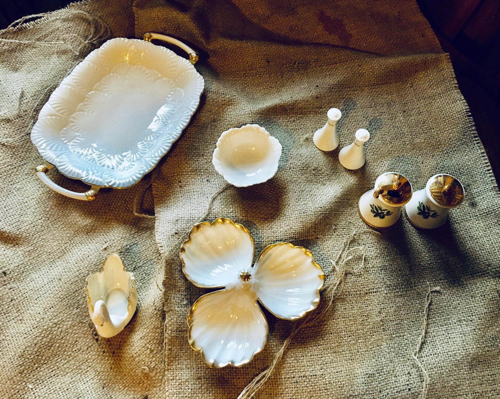 Vintage Lenox China Serving Pieces - Set of 8 - 2