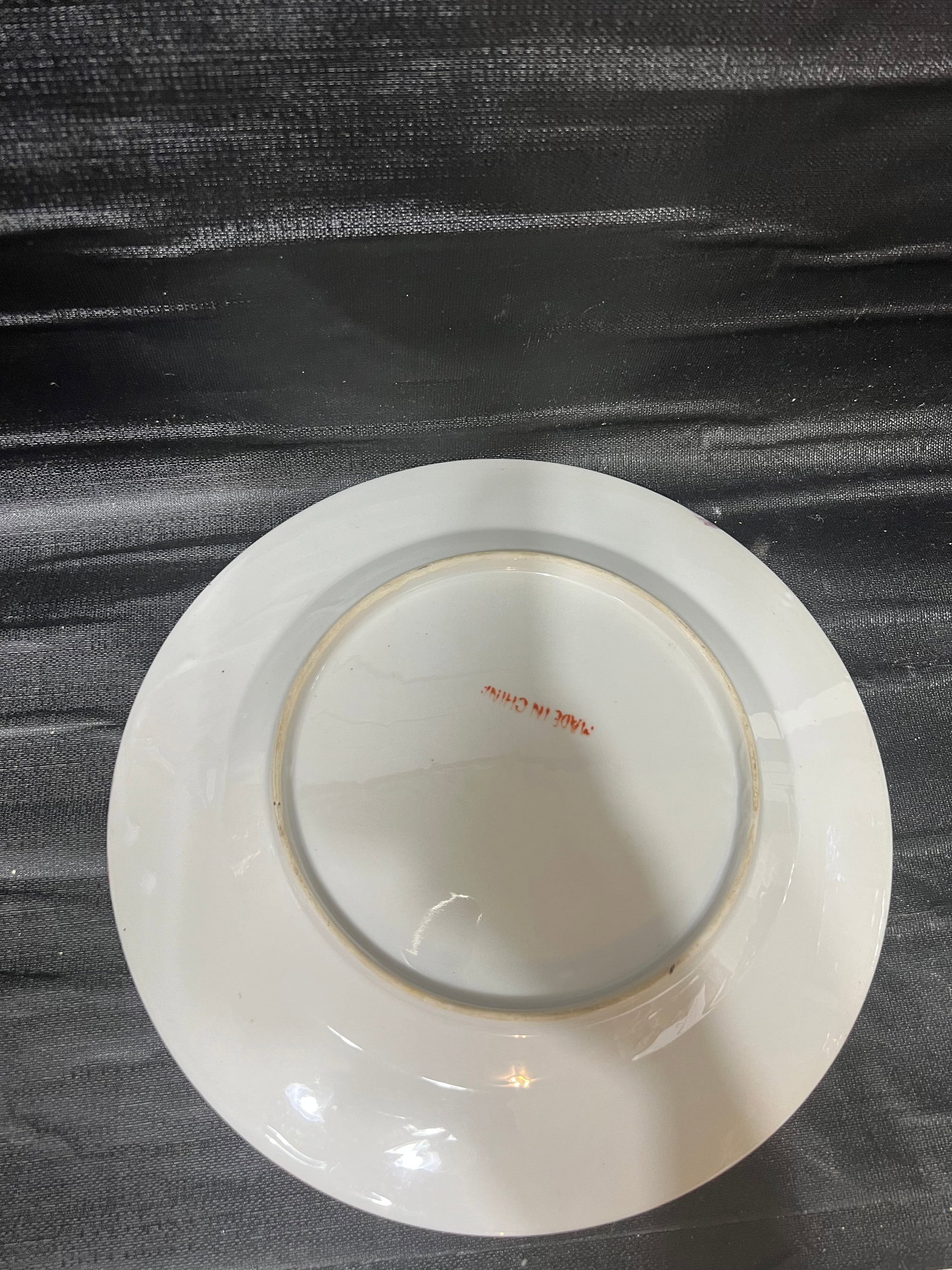 Early 20th Century Rose Medallion Dinner Plates- Set of 7 - 10