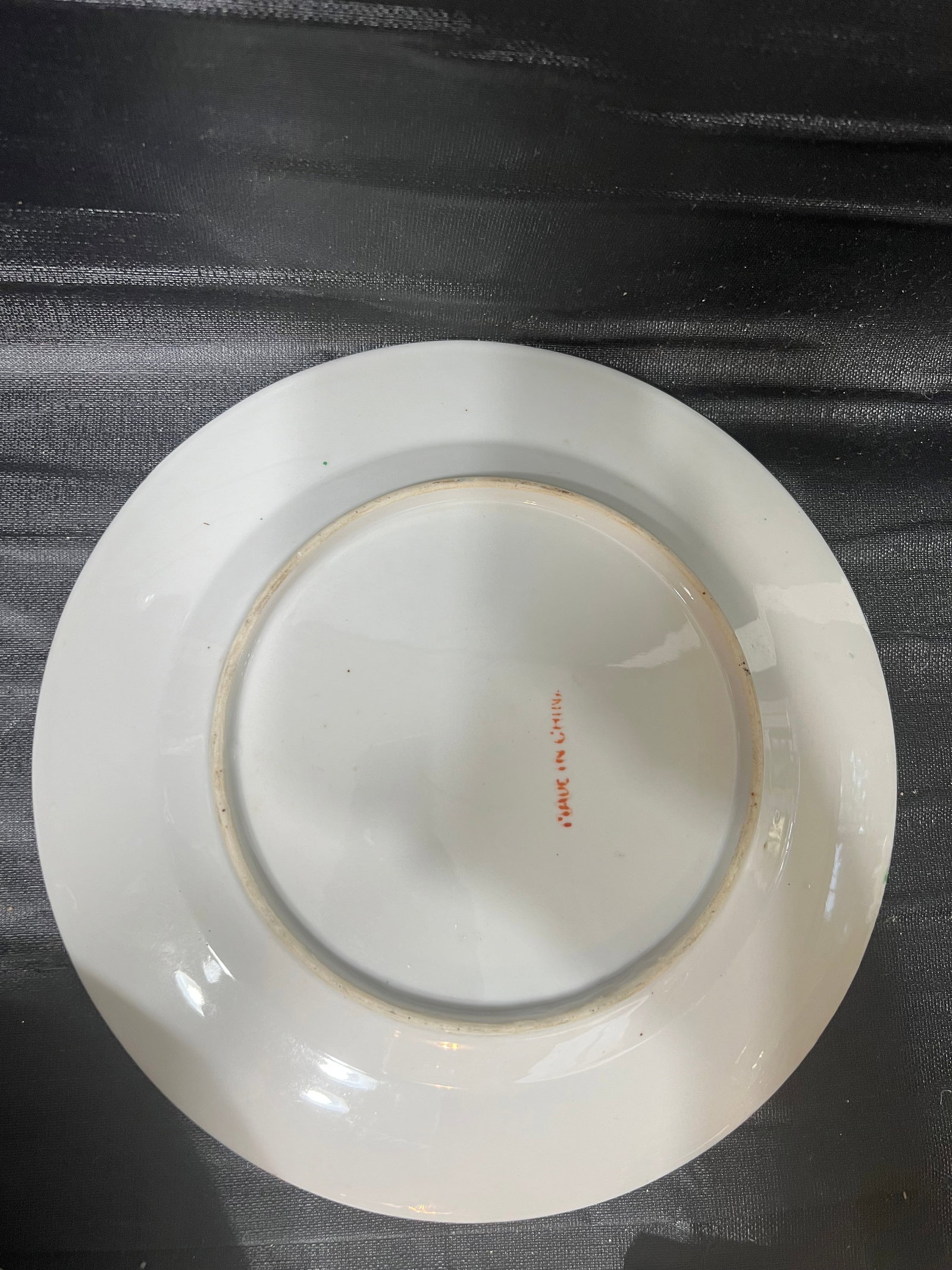 Early 20th Century Rose Medallion Dinner Plates- Set of 7 - 4