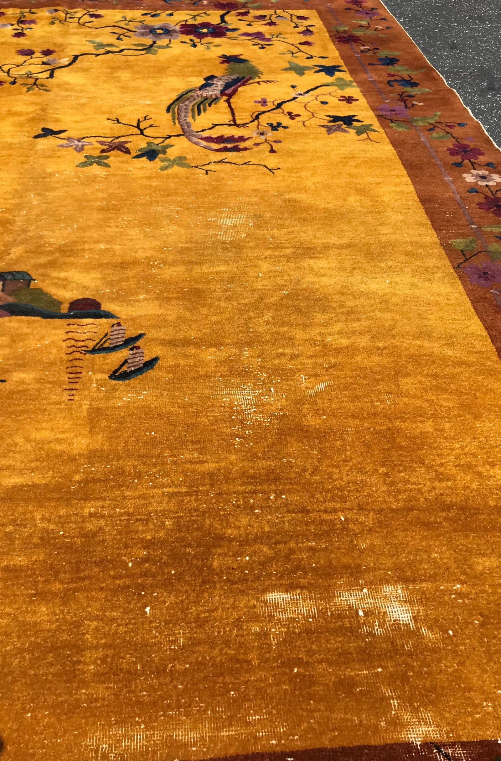 1920s Art Deco Chinese Rug- 8'11" X 11'5" - 8