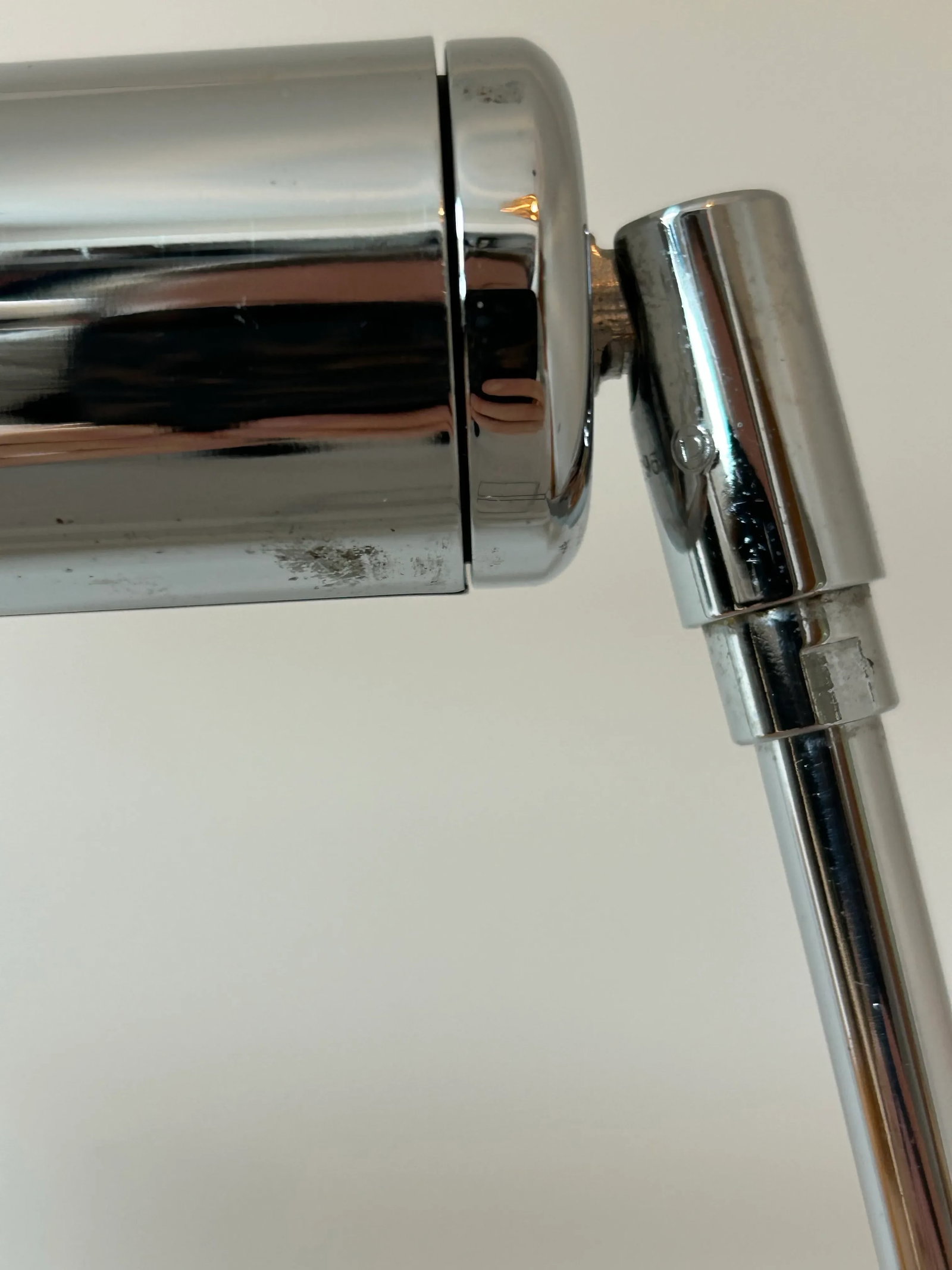 Vintage 1970s Abo Randers Attributed Chrome Floor Lamp - 7