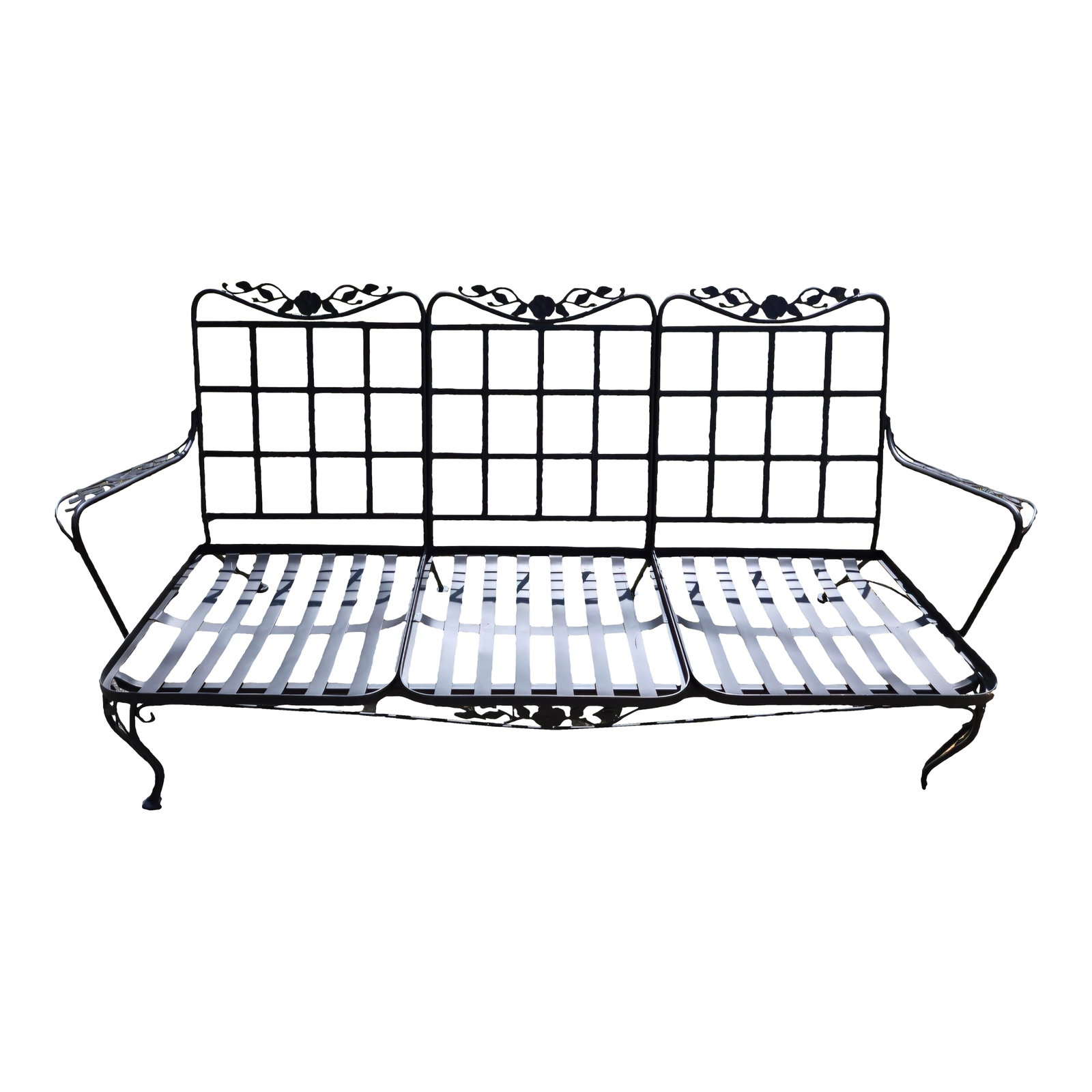 Vintage Woodard Wrought Iron Outdoor Patio Furniture (1 of 8)