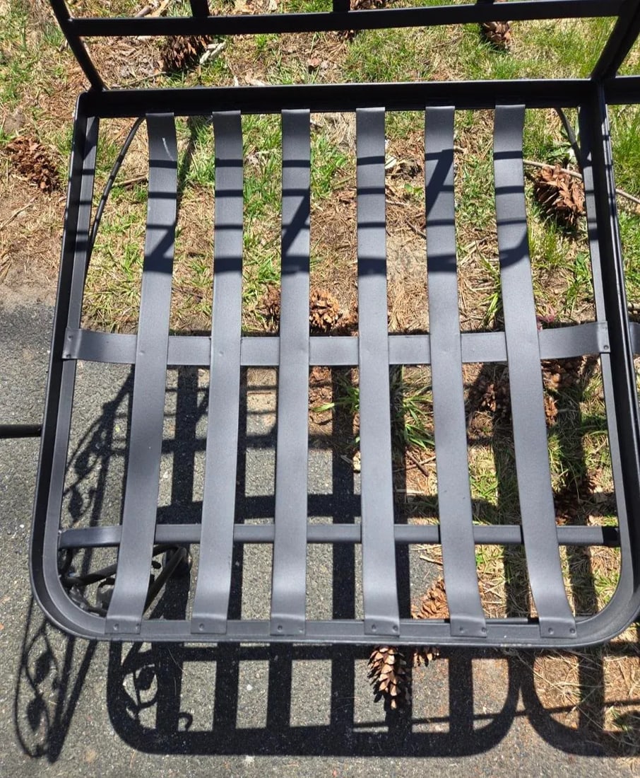 Vintage Woodard Wrought Iron Outdoor Patio Furniture - 2