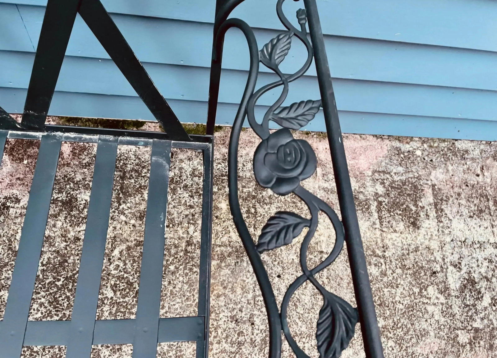 Vintage Woodard Outdoor Sofa Loveseat - 4