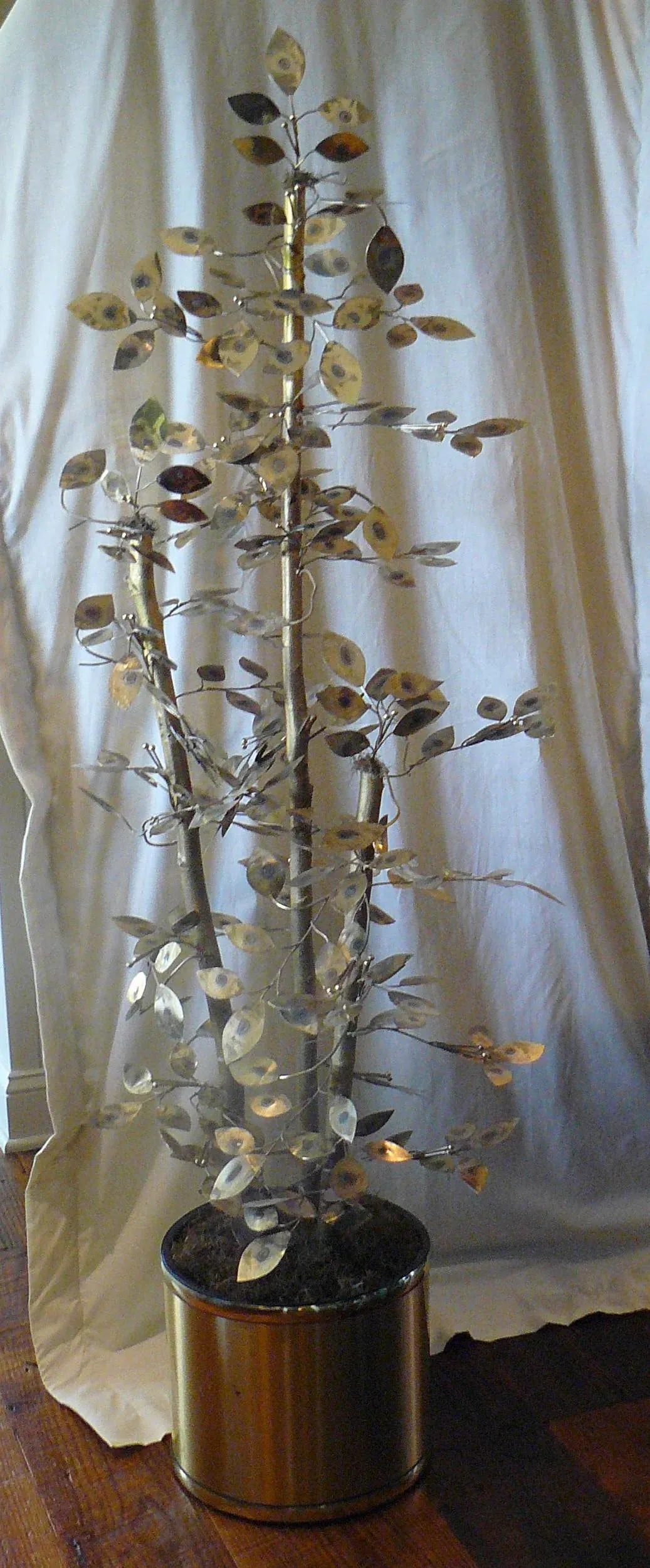 Curtis Jere Style Freestanding Bamboo Tree - 2