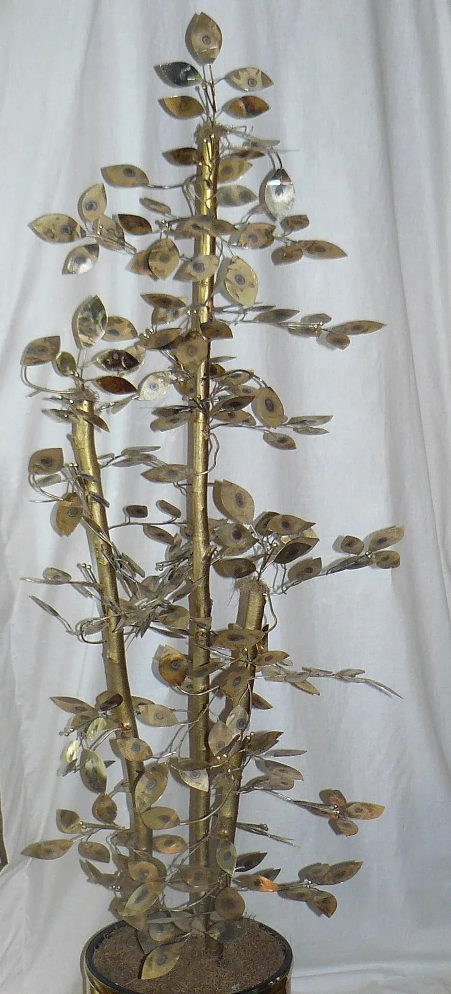Curtis Jere Style Freestanding Bamboo Tree - 3