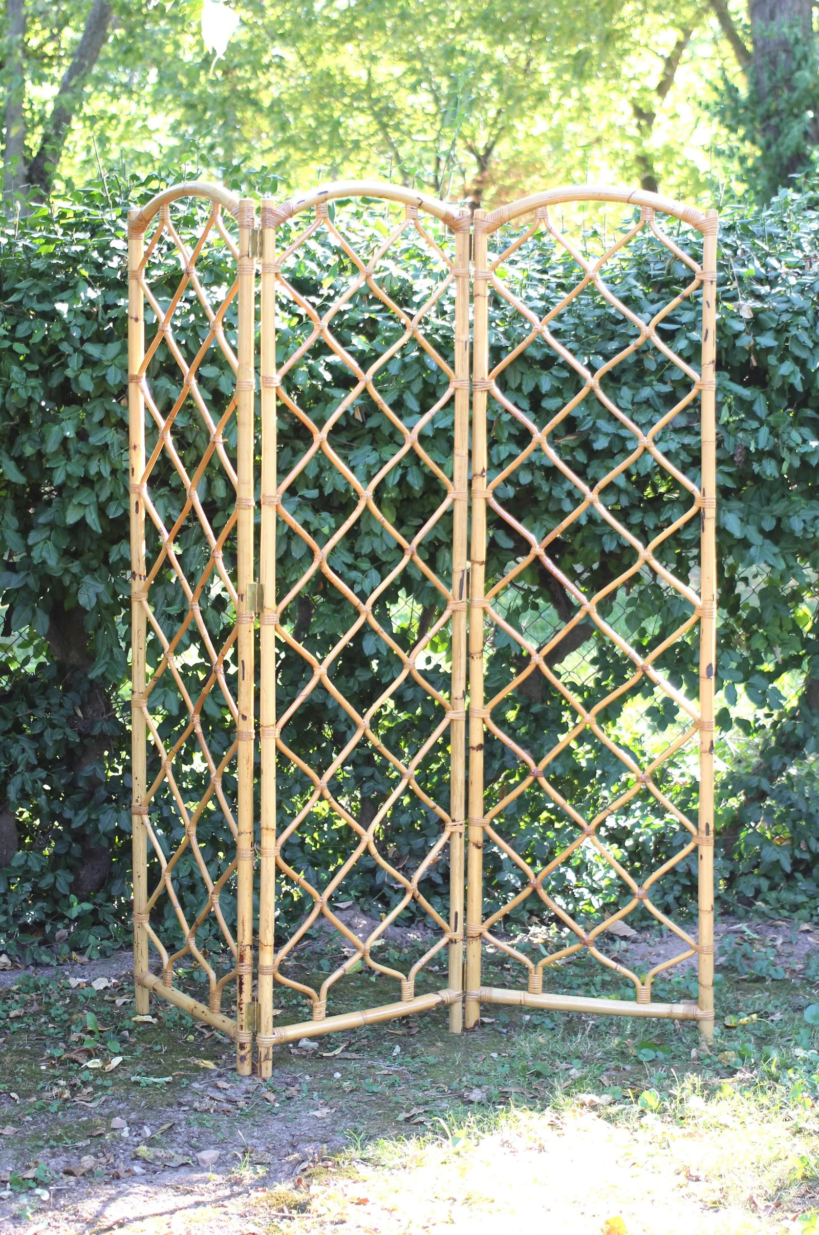 1970s Bamboo Screen or Divider - 10