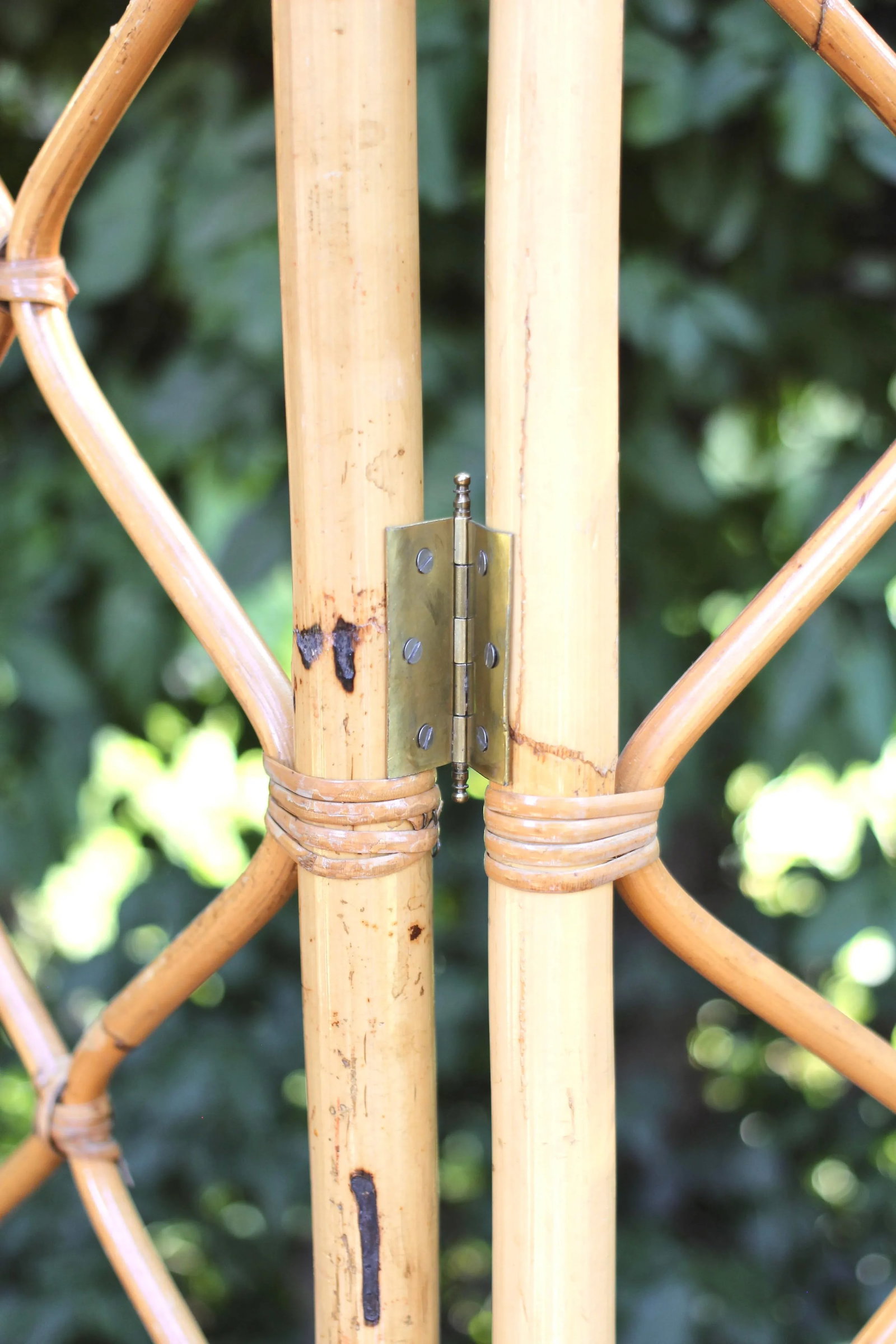 1970s Bamboo Screen or Divider - 11