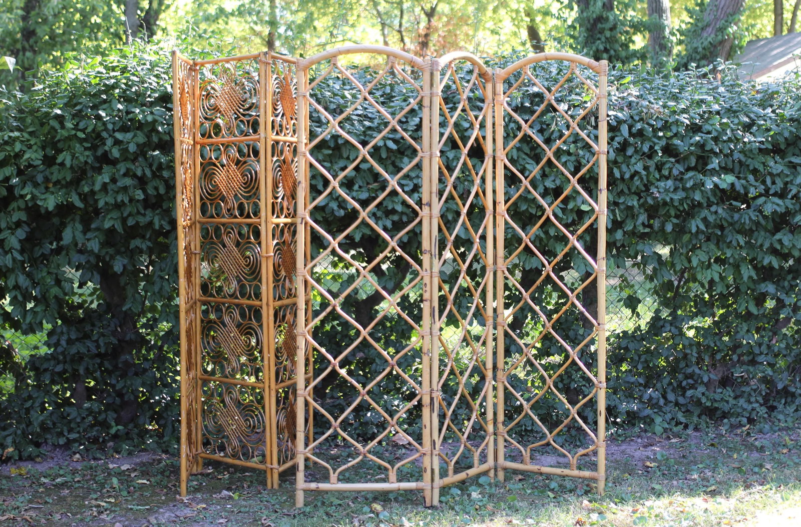 1970s Bamboo Screen or Divider - 12