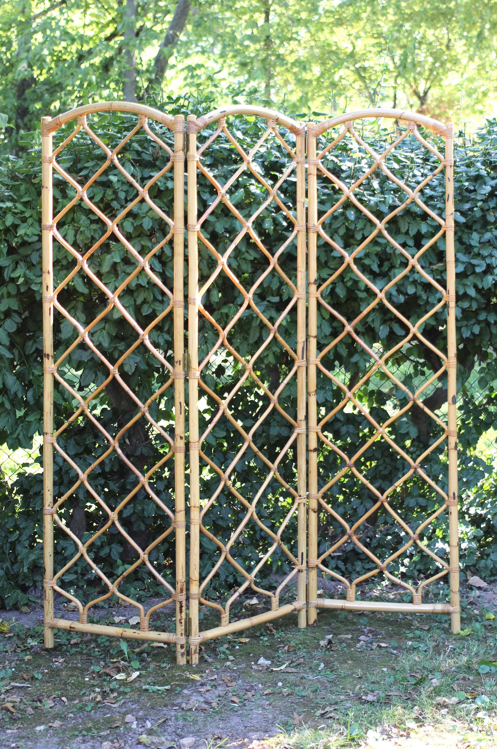 1970s Bamboo Screen or Divider - 13