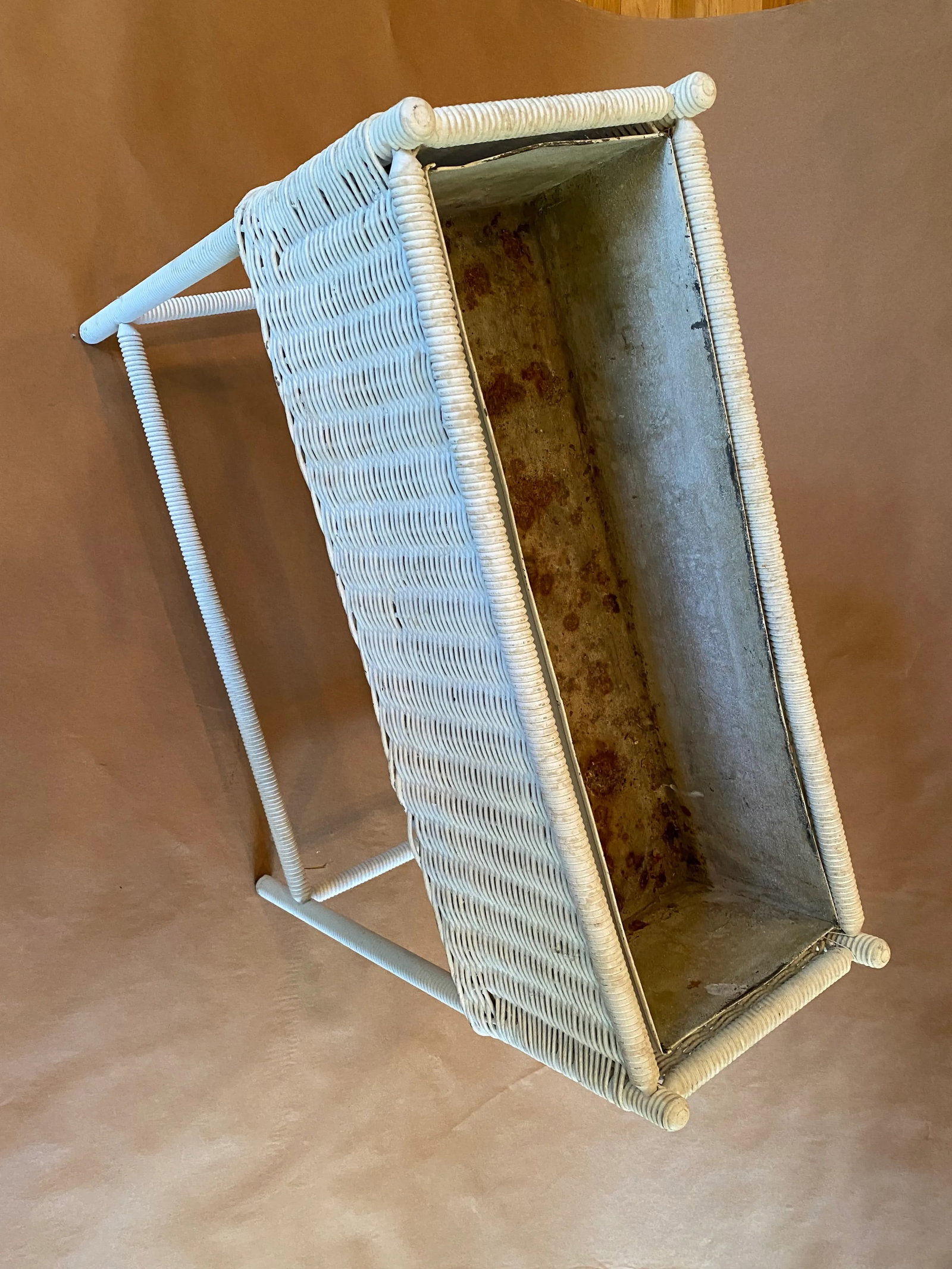 1920s Wicker Plant Stand - 2