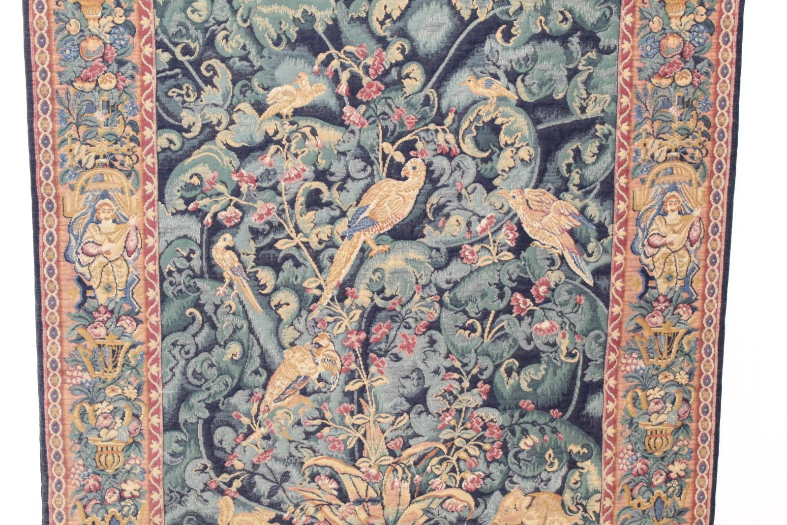 Wall Tapestry by Corona Decor | Peacocks in Forest - 4