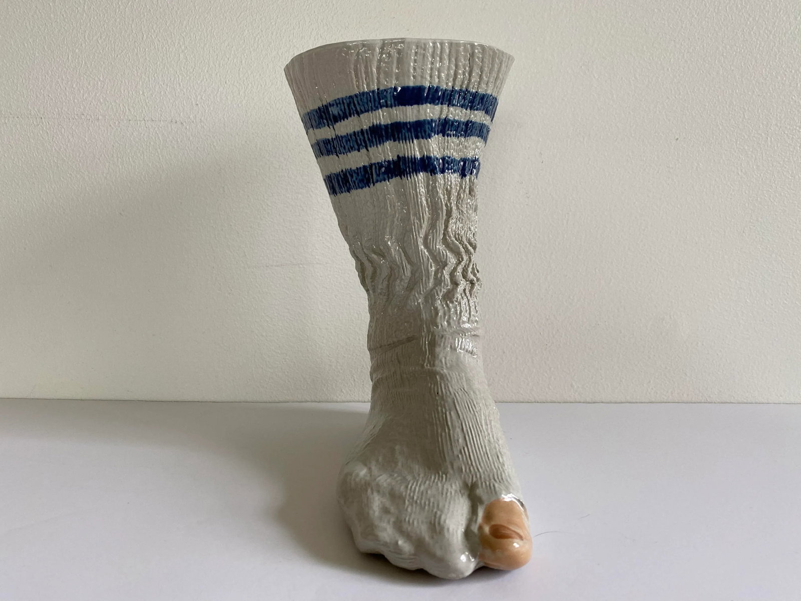 1980s Ceramic Gym Sock Vase by Louisville Stoneware - 3
