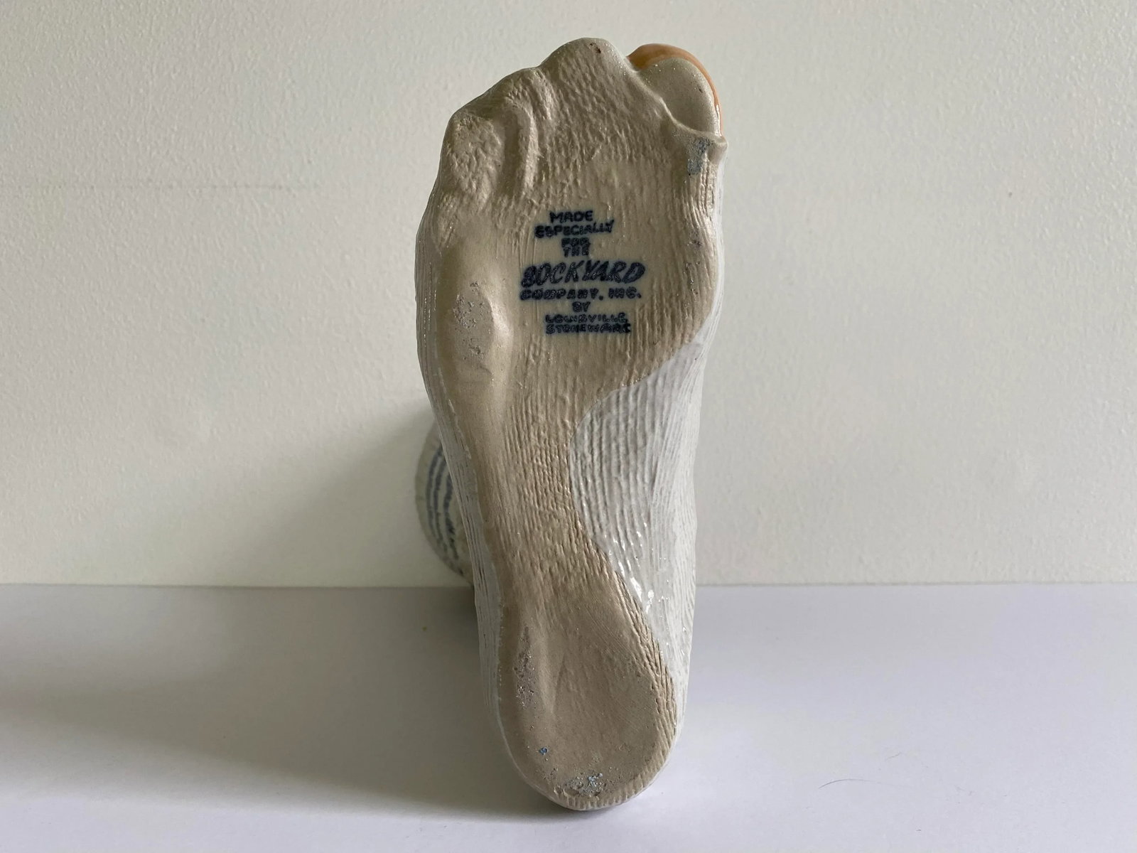 1980s Ceramic Gym Sock Vase by Louisville Stoneware - 8