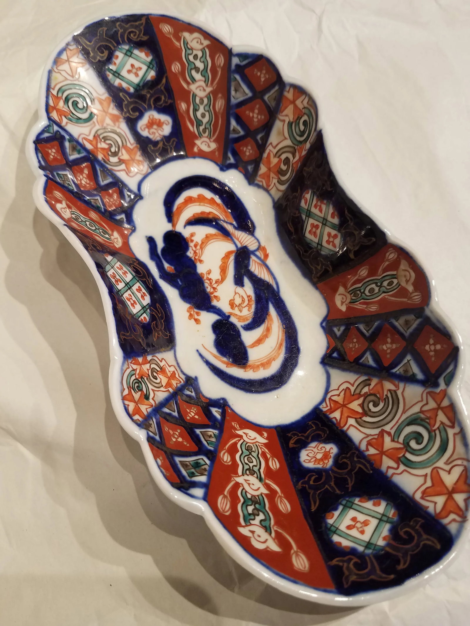 Late 19th Century Antique Imari Candy Dish Found in England - 11