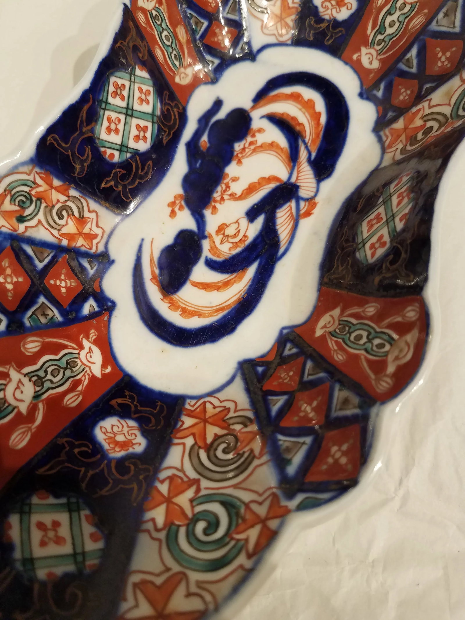 Late 19th Century Antique Imari Candy Dish Found in England - 12