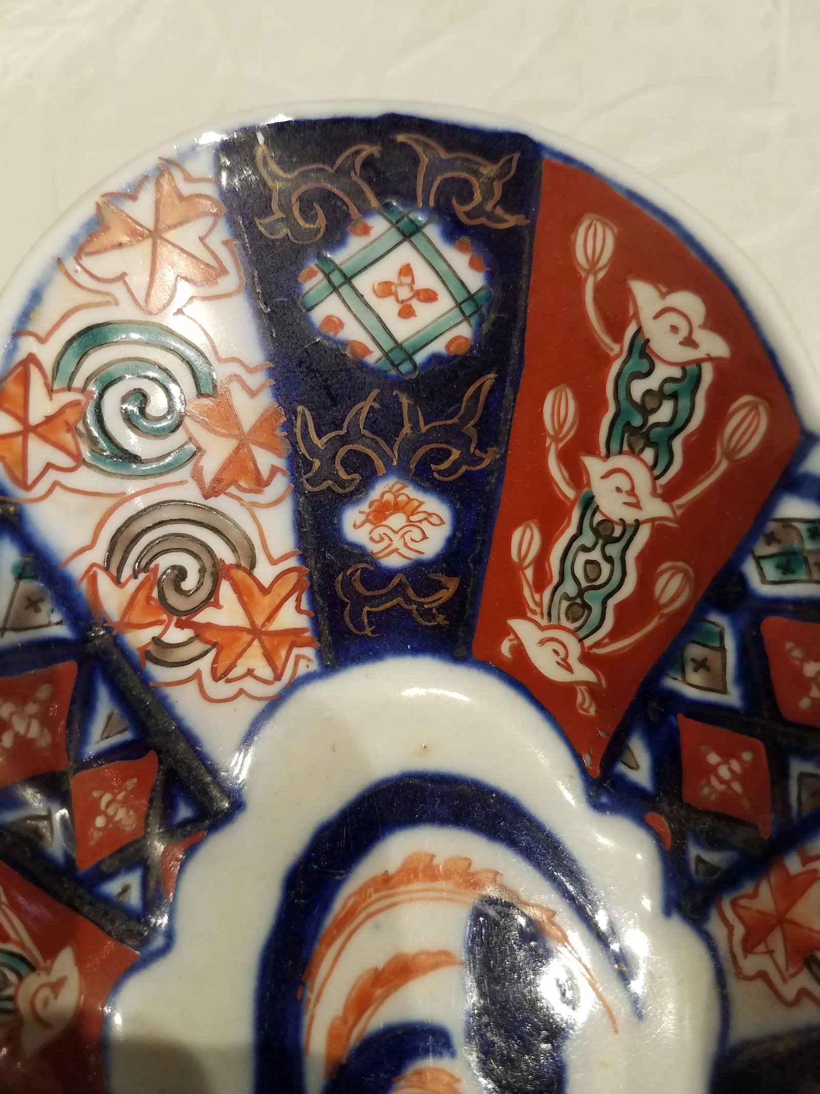 Late 19th Century Antique Imari Candy Dish Found in England - 6