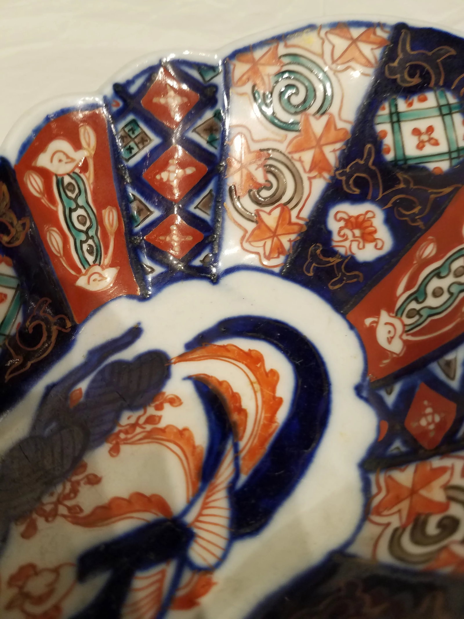 Late 19th Century Antique Imari Candy Dish Found in England - 7