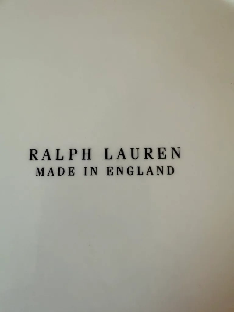 Late 20th Century Ralph Lauren Ironstone Pitcher Vase, Made in England - 5