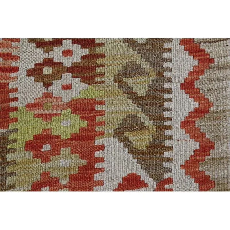 Traditional Handwoven Turkish Kilim Area Rug 5'1" X 6'1" - 8