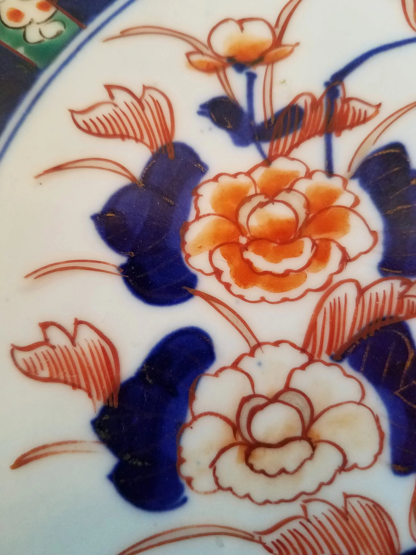 Antique Late 19th Century Imari Porcelain Plate - 8