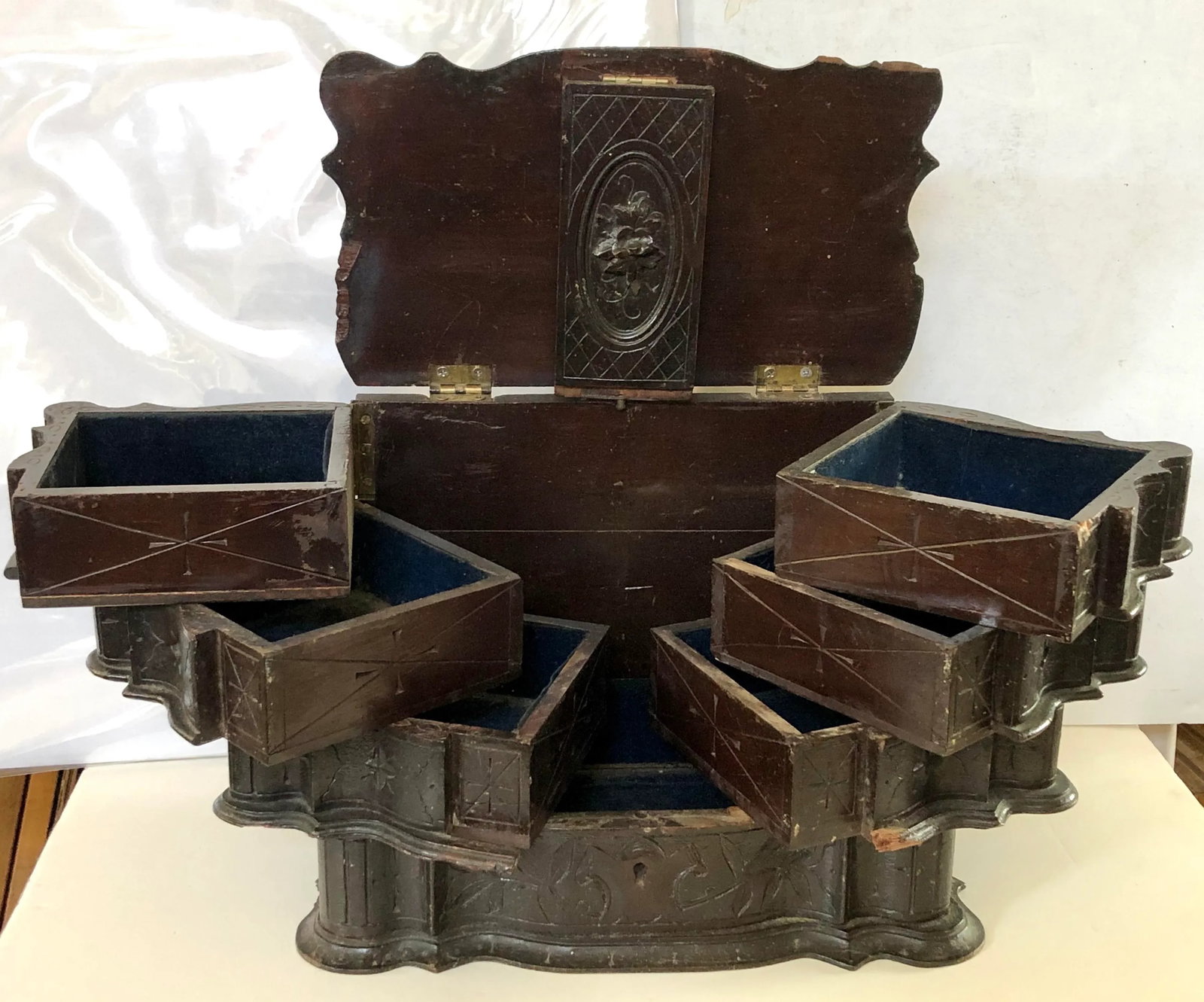 Late 19th Century Black Forest Jewelry Box - 2