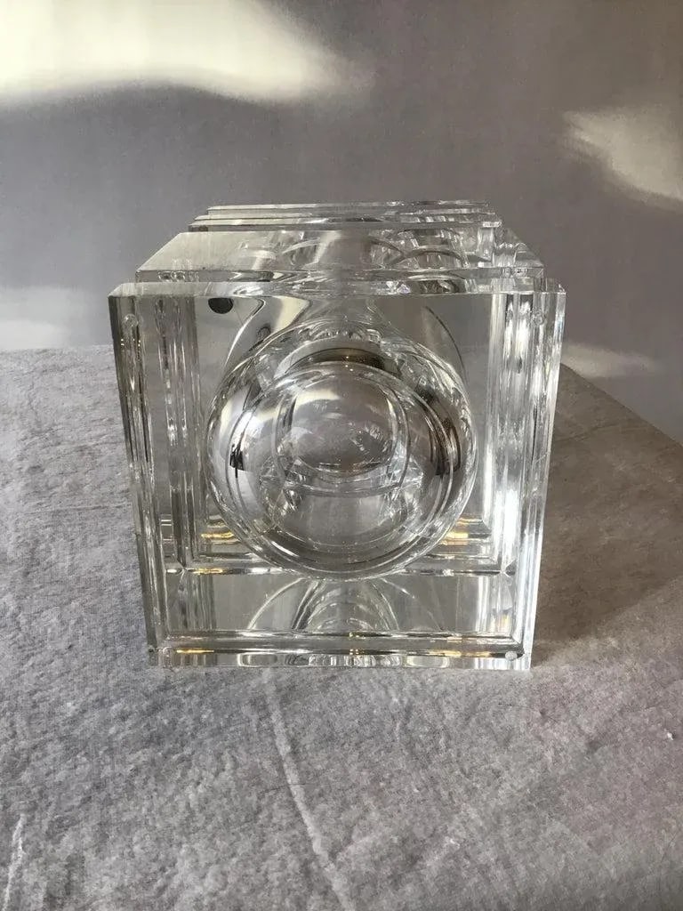 1980s Lucite Box / Ice Bucket - 2
